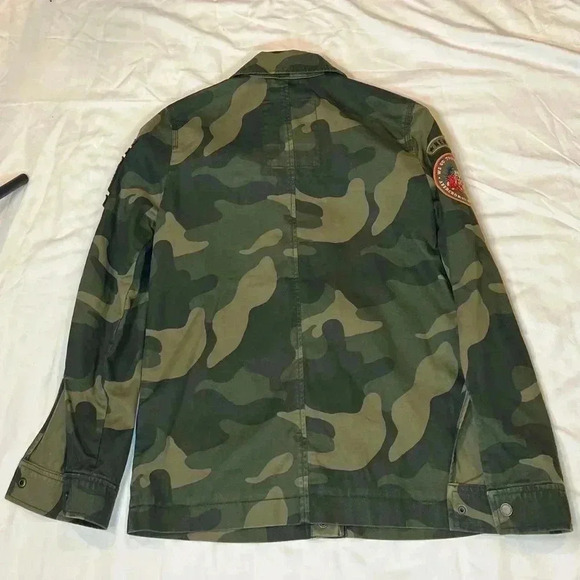 Abercrombie and Fitch military inspired jacket - Picture 2 of 7
